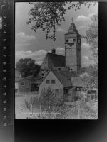 35423 W6302 Lich , Hess GLASNEGATIV Marien- Stiftskirche