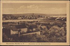 14542 O1512 Werder 1920 - Werden a. H., Ansicht (view) von der Bismarckshöhe,Max O´Brien & Co AKU2