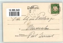 91301 W8550 Forchheim , Oberfr 1898 Foto AK Kaiserpfalz Amtsgericht Marinekapelle Adelskorrespondenz