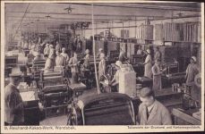 20095 W2000 Hamburg um 1920/30 - Hamburg: Wandsbek, Reichardt-Kakao-Werk, Druckerei, Kartonagenfabrik, No. 9,J.J. Weber