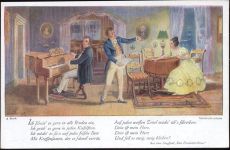 Künstler-Ak -Bunte Reihe- Nr. 68, aus dem Singspiel -Das Dreimäderlhaus-,K & H,sign. A. Broch Gemälde