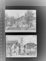 83714 W8160 Miesbach GLASNEGATIV 2 Stück, Kirche