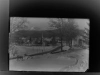 93470 W8491 Lohberg b Lam, Oberpf GLASNEGATIV Winter-AK