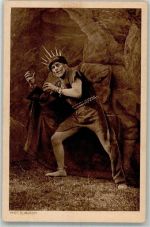 84137 W8313 Vilsbiburg Foto AK Liebfrauen-Festspiele Satan-Darsteller