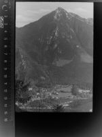 83250 W8215 Marquartstein GLASNEGATIV Blick zum Hochgern