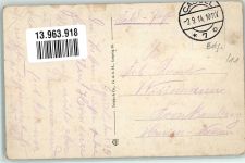 Liege Lüttich / Luik Gebrauchsspuren Zeppelin Denkmal Germania Feldpost WK I