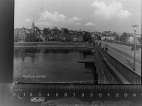 45127 W4300 Kettwig GLASNEGATIV Brücke