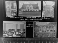 26817 W2953 Langholt GLASNEGATIV Hotel-Restaurant Derlaatshaus
