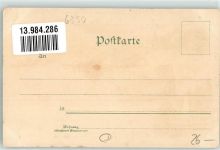 61231 W6350 Bad Nauheim Lithographie Teichhaus Kurhaus Sprudel