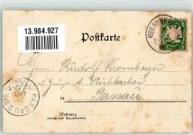 90402 W8500 Nürnberg 1898 Lithographie Fleischbrücke Lorenzkirche a.d. Burg