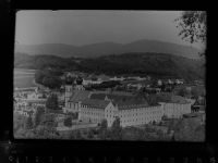 94526 W8354 Metten , Donau GLASNEGATIV Kloster