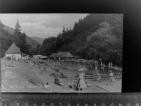 56864 W5582 Bad Bertrich GLASNEGATIV Schwimmbad