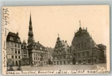 Riga 1934 Foto AK Denkmal Marktplatz