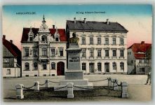 02763 O8804 Hirschfelde b Zittau - König Albert Denkmal Apotheke