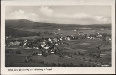 01773 O8242 Altenberg um 1950 - Altenberg: Blick vom Geisingberg, Ansicht,W. Kenne AKU2