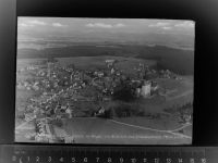 87730 W8944 Grönenbach , Allgäu GLASNEGATIV Kneippkurort, blick auf das Kneippkurheim