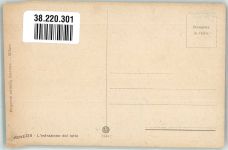 30100 Venezia Lithographie / Künstlerkarte L´estrazione del lotto