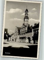 Chrastava Kratzau Foto AK Straßenansicht