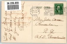 Frauen Ilex Weihnachten 1912 Prägedruck