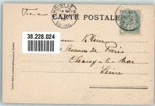 Chamonix-Mont-Blanc Weidende Rinder am Aiguille Verte Kuh 1905
