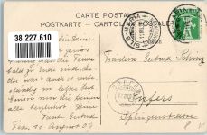 Viehweide im Fextal Hirte Kuh 1909
