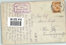 Bertahütte 1929 Gebrauchsspuren Hüttenstempel