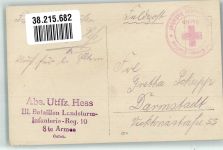 Rotes Kreuz Station Berlin Bahnhof III. Bataillon Landsturm Infanterie Reg. 10 8 te Armee Osten Privatfoto (Militär)