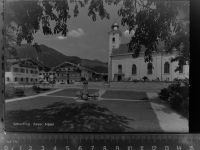 83259 W8211 Schleching GLASNEGATIV Kirche
