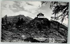Hochsteinhütte Foto AK Hüttenstempel