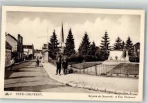 41700 Cour-Cheverny Foto AK Denkmal Rue Barberet