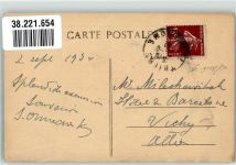 63300 Thiers 1930 Foto AK Pont et Chapelle Saint-Roch