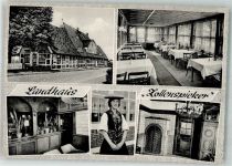 20095 W2000 Kirchwerder Foto AK Gasthaus Landhaus Zollenspieker Fotograf Ludwig Joost