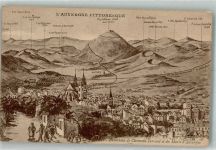 63000 Clermont-Ferrand Foto AK Panorama