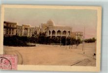 Heliopolis 1917 Foto AK Hotel Palace Marke bildseitig