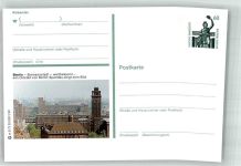 10115 W1000 Spandau Ganzsache Berlin Siemensstadt Turm