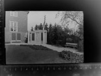 46342 W4282 Ramsdorf , Kr Borken, Westf GLASNEGATIV Kriegerdenkmal