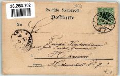 28195 W2800 Bremen 1899 Lithographie Rathaus sign. Wolff Künstlerkarte