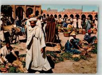 Casablanca Foto AK Marktszene Tracht Ort lt. Verlag