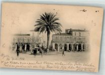 Blida 1902 Foto AK Place d´Armes