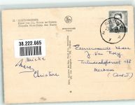 Oostduinkerke 1970 Foto AK Kirche Notre Dame Auto