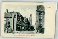 Bruges Brügge Foto AK Rue aux Laines