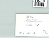 49459 W2841 Lembruch FOTO KEINE AK Alte Post