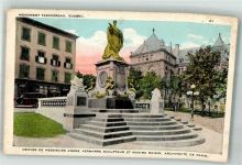 Quebec Foto AK Denkmal Tascherau