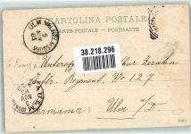 16100 Genova 1903 Foto AK Denkmal Defarri Duca Piazza del Principe