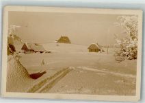 Nové Mesto nad Metuji Neustadt / Mettau Winter Hüttenstempel Hory Orlicke Adlergebirge