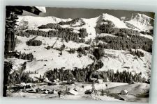 6992 Hirschegg , Kleinwalsertal Winter Kanzelwandbahn Bergstation