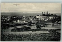 88250 W7987 Weingarten , Württ 1907 - Panorama des Ortes mit der Benediktiner-Abtei