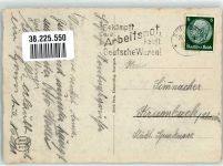 W7000 Stuttgart Mustersiedlung des Deutschen Werkbundes Architektur Weissenhofsiedlung 1933 Foto AK