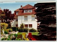 32105 W4902 Bad Salzuflen FOTO KEINE AK Haus Roon Liegestühle im Garten