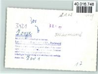 37449 W3421 Zorge FOTO KEINE AK Luftaufnahme